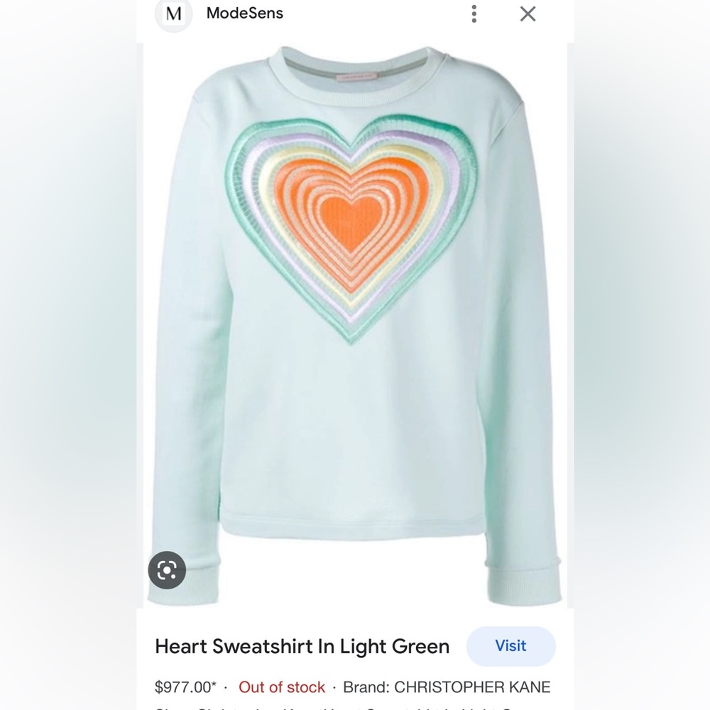 Christopher Kane sweatshirt